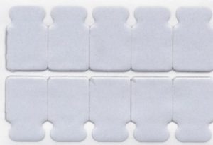 Elettrodi a francobollo monouso pregellati per ECG PFR2034 - TORINOMED