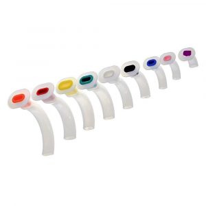 CANNULA di GUEDEL latex free - sterile - flessibile - trasparente - Confezione 10 pz.