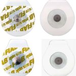 Elettrodo 9079/100 ovale in foam pregellato,gel solido Fiab, adulti, mm. 36 x 40 - TORINOMED