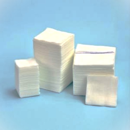 TORINOMED -Compressa di garza idrofila non sterile, 16 strati, confezione da 100 pz. - cm10 x 10