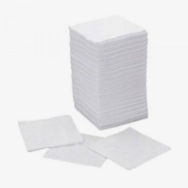 compresse-tnt-piegate_4 str TORINOMED - Compressa di garza in TNT cm. 10 x 10 non sterile - 4 strati - conf. da 100 pz.