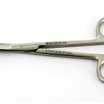 TORINOMED - FORBICINE IRIS IN ACCIAIO INOX curve - 11 cm.