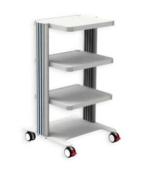 Carrello EASY - 3 ripiani 40 x 36 cm. + base