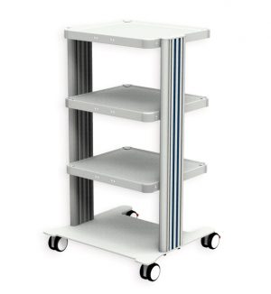 Carrello EASY - 3 ripiani 40 x 36 cm. + base - immagine 4