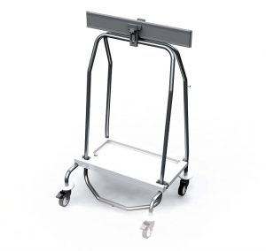 Carrello ideale per trasportare un sacco da 70 litri (non incluso).