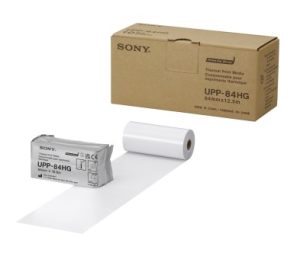Rotoli carta termica Sony UPP 84HG - rotolo f.to 84 mm. x 12,5 mt. - conf. 10 rotoli (€. 11,90 cad.)