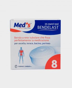 TORINOMED - Rete Elastica Tubolare Bendelast® Misura 8 - Confezione 25 Metri