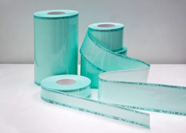 Rotolo piatto per sterilizzazione in autoclave “STERIDIAMOND” - ECS - TORINOMED
