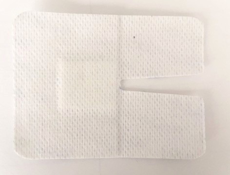 TORINOMED - Medicazone adesiva sterile con tampone antiaderente per fissaggio ago cannula, cm. 6.5 x 8 - conf. 100 pz.