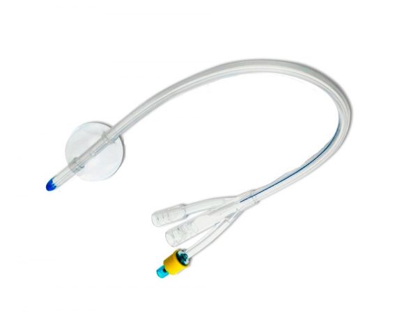 TORINOMED - Catetere Foley a 3 vie - sterile - in silicone - monouso - Conf. 10 pz.