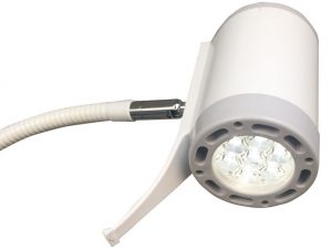 Lampada HYRIDIA a 7 LED con braccio a pantografo - su carrello - immagine 4