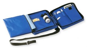 DIABETIC BAG vuoto - nylon blu