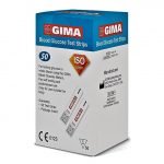 TORINOMED - STRISCE GLUCOSIO per GLUCOMETRO GIMA - Confezione da 50 strisce.