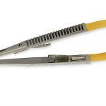 TORINOMED - PORTA AGHI CASTROVIEJO C.T. CURVO - 14 cm. - punte zigrinate