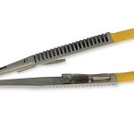 TORINOMED - PORTA AGHI CASTROVIEJO C.T. CURVO - 21 cm. - punte zigrinate