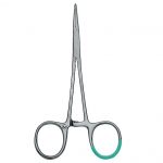 TORINOMED - Pinza Micro-Mosquito anatomica retta - 12,5 cm. - PEHA 991044 - conf. da 25  pz. sterili