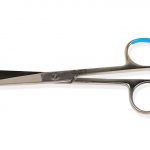 TORINOMED - FORBICI CHIRURGICHE STERILI punte alterne - rette - 13 cm. - GIMA - conf. da 25 pz. sterili