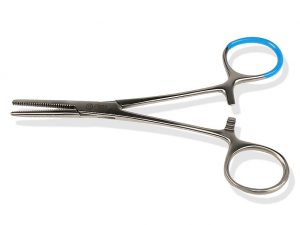 TORINOMED - Pinza SPENCER WELLS sterile - retta - 13 cm. - GIMA - conf. da 25 pz. sterili