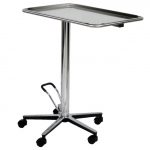 TORINOMED - TAVOLO MAYO IDRAULICO con pompa Carrello di servizio utilizzato come portastrumenti nelle sale operatorie.