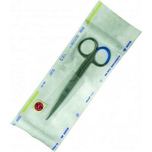 TORINOMED - FORBICI CHIRURGICHE STERILI punte acute – rette – 13 cm. – GIMA – conf. da 25 pz. sterili