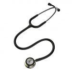 TORINOMED - STETOSCOPIO 3M™ LITTMANN® CLASSIC III • Codice 3M: 5861 • Colore: nero con finiture champagne • Lunghezza: 69 cm • Ø padiglione: 43/33 mm.