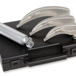 TORINOMED - SET LARINGO ADULTI STANDARD RICARICABILI (MANICO + LAME) • (3 lame Mc INTOSH 2-3-4)