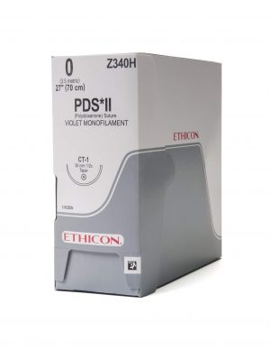 PDS II 0 – Z340H – ETHICON monofilamento – 1/2 - ago: CT-1 36 mm. - 70 cm. filo - conf. 36 pz. - immagine 1