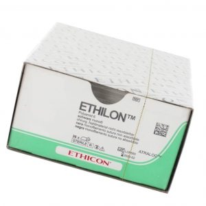 ETHILON 4/0 – EH7145H – ETHICON monofilamento – 3/8 – ago: PS-2 19 mm. – 45 cm. filo – conf. 36 pz. - immagine 1