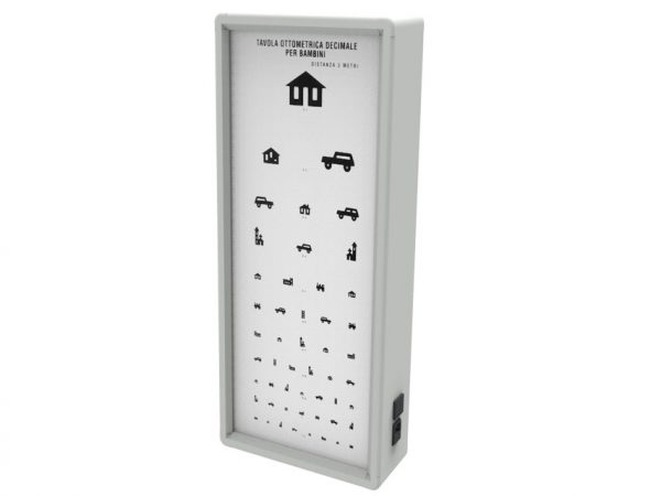 TORINOMED - OTTOTIPO LUMINOSO PEDIATRICO - 3 metri