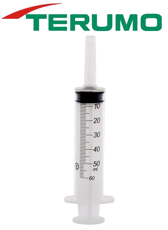 37648 Siringa TERUMO senza ago cono CATETERE 50 ml. conf. 25 pz. - Torinomed