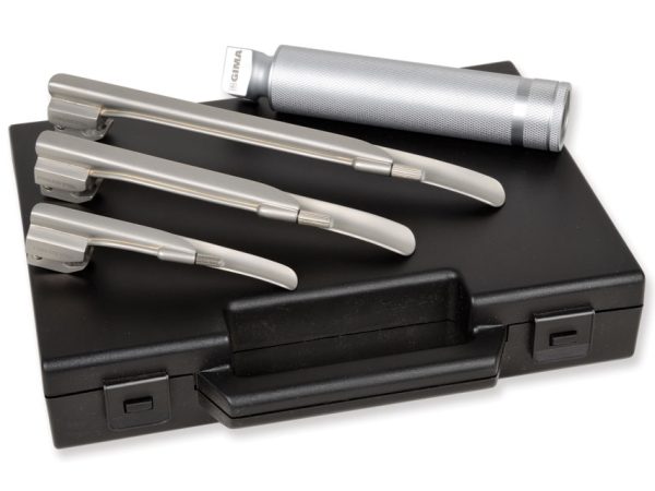 34306_a TORINOMED - SET STANDARD RICARICABILI (MANICO + LAME) • Doctor set (3 lame MILLER 1, 2, 3)