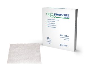 Farmactive® alginato - Medicazione all’alginato - 10 x 10 cm. – box 10 pz.