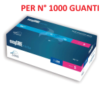 Guanto monouso in nitrile non sterile – BLU – AQL 1 – Conf. 1000 PZ (10 CF. DA 100 PZ) – “EASYCARE” ZARYS - TORINOMED