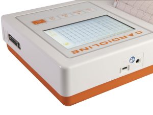 CARDIOLINE ECG 100L FULL (Glasgow + EsayApp) A 12 DERIVAZIONI- schermo a colori touch da 5" - immagine 3