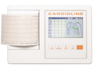 CARDIOLINE ECG100L GLASGOW - schermo a colori touch da 5 pollici - TORINOMED