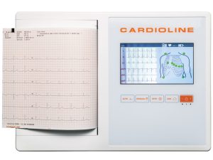 CARDIOLINE ECG 200L GLASGOW - schermo a colori touch da 7 pollici -Torinomed