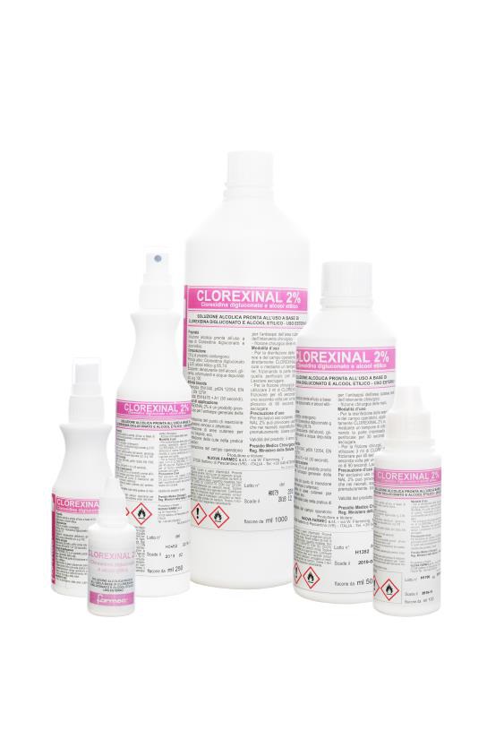 DISINFETTANTE CLOREXINAL 2% - TORINOMED