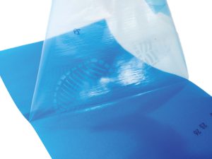 TAPPETINO DECONTAMINANTE ANTIBATTERICO BLU 45x90cm - 30 strati - conf. 5 pz. - immagine 3