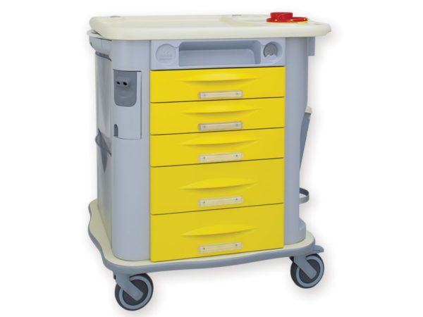 CARRELLO AURION AMAGNETICO - giallo - TORINOMED