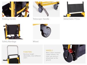 SEDIA PORTANTINA PER SCALE PIEGHEVOLE - immagine 6