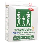 TRAVELJOHN WC PORTATILE IN CARTA - 800 cc - TORINOMED