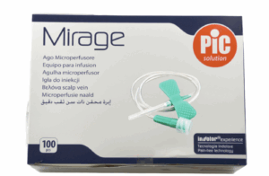 AGO A FARFALLA MIRAGE PIC - CONFEZIONE 100 PEZZI - VARIE MISURE - TORINOMED