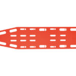 TAVOLA SPINALE CON PERNI DI BLOCCAGGIO GIMA PLUS - arancione